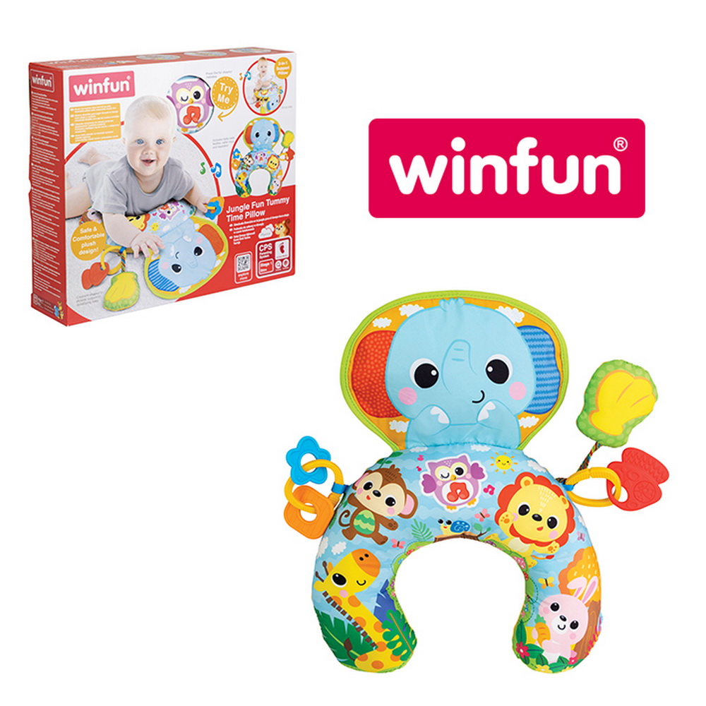 ALMOHADA PARA BEBE CON ACTIVIDADES 
