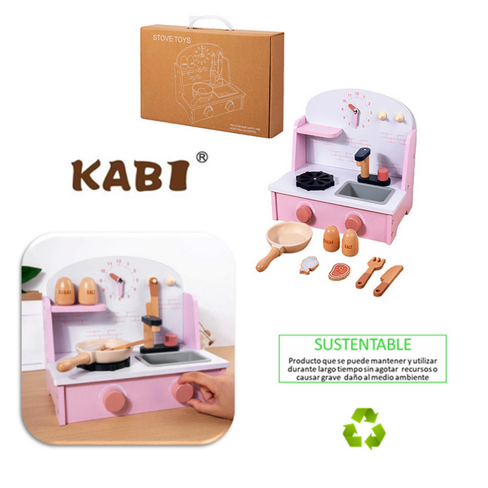 COCINA MINI MADERA