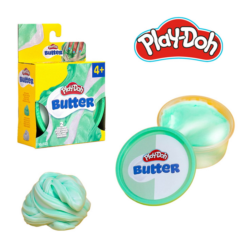 PLAY-DOH MASA BUTTER MOLDEABLE COLOR MENTA