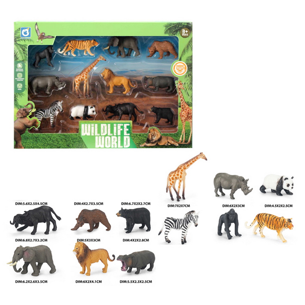 SET ANIMALES ZOO