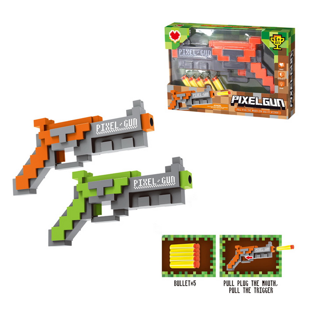 PISTOLA LANZA DARDO PIXEL
