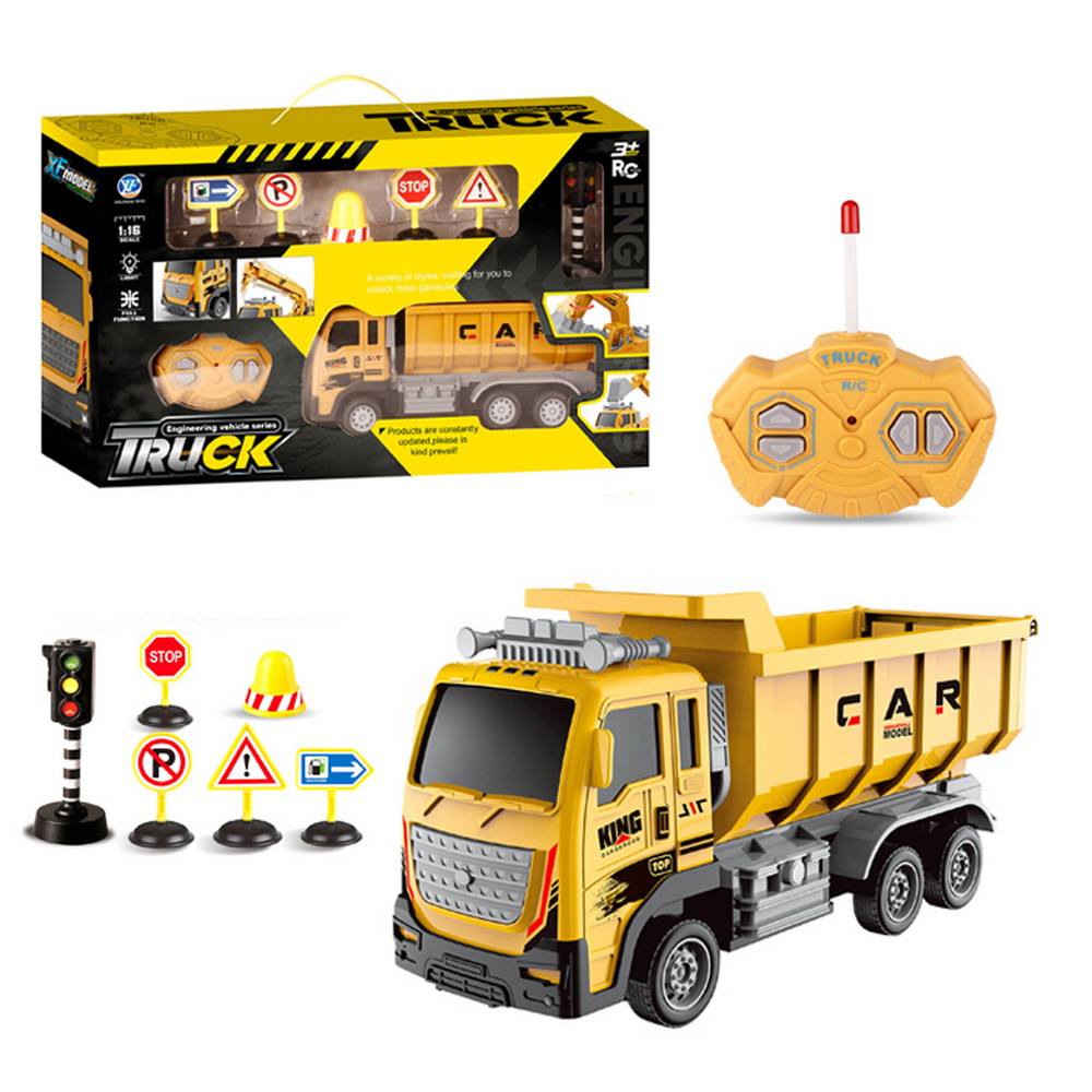 CAMION CONSTRUCCION RADIO CONTROL Y ACCES.