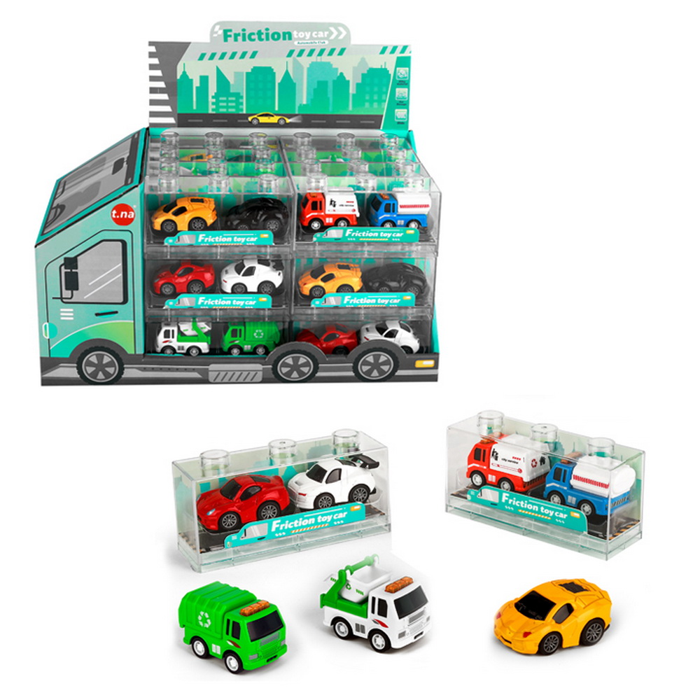 SET 2 AUTITOS CAJA BLOQUES