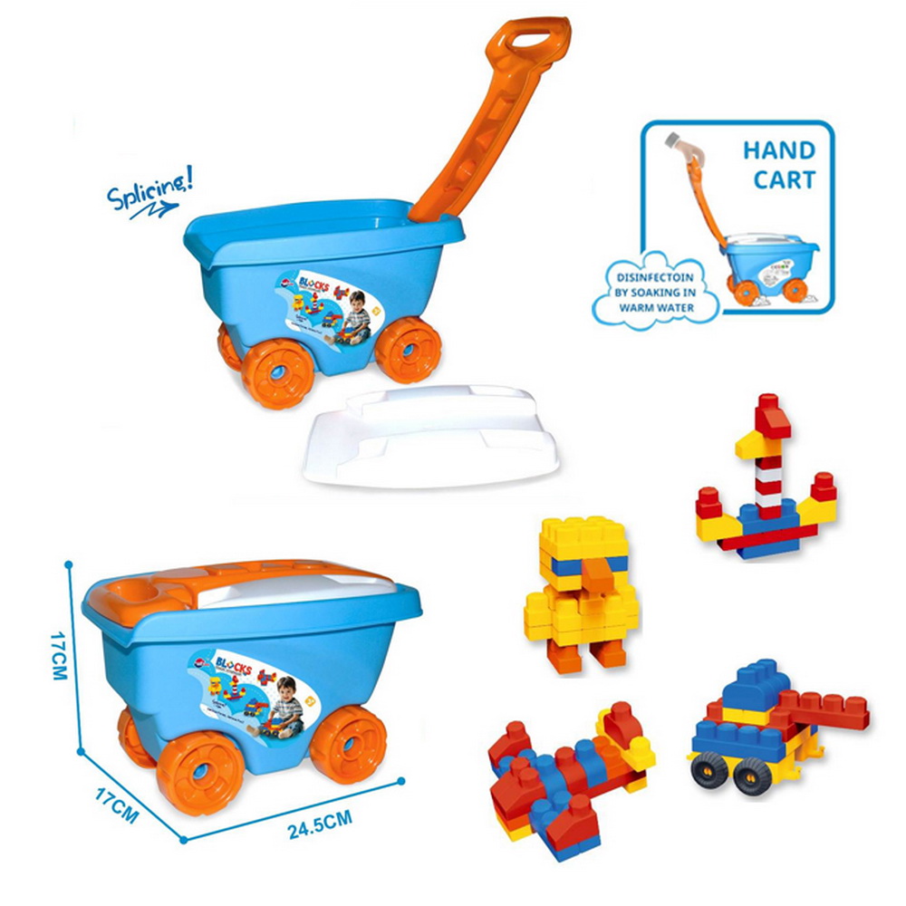 CARRITO ARRASTRE BLOQUES 42 PCS.