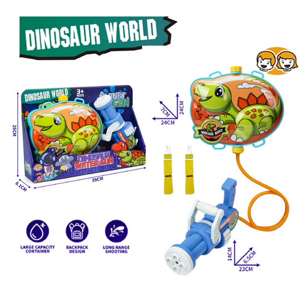 LANZA AGUA MOCHILA DINO
