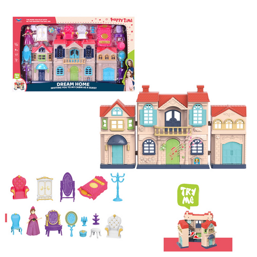 CASA VILLA  CON ACCESORIOS PRINCESA 