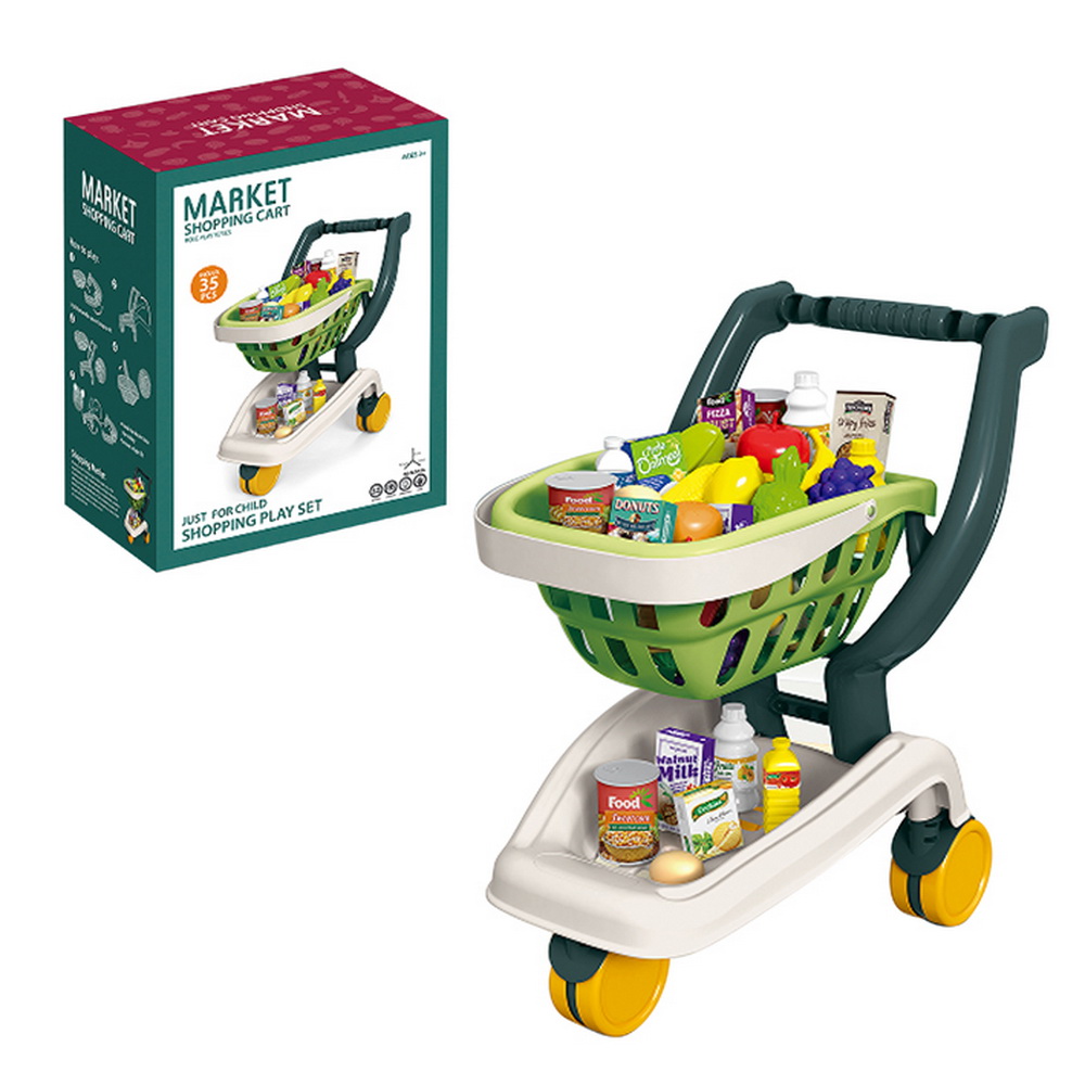 CARRITO SUPERMERCADO 35 PCS.