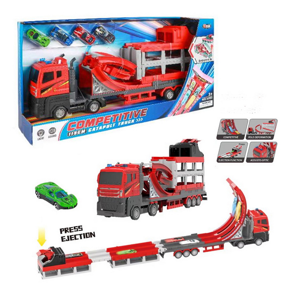 CAMION TRANSFORMA EN PISTA