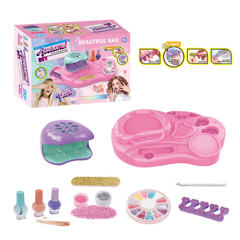 SET MANICURE CON SECADOR UÑAS