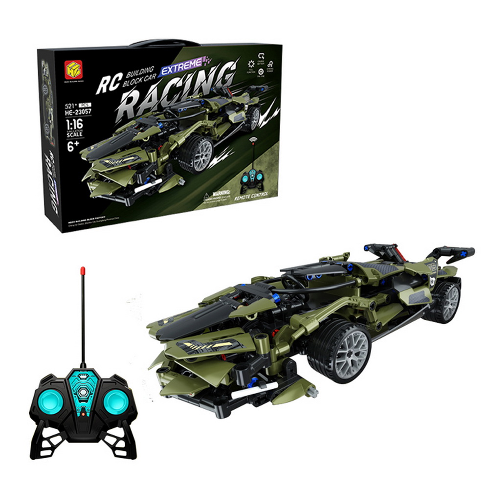 BLOQUES VEHICULOS PARA ARMAR 521 PCS. RADIO CONTROL