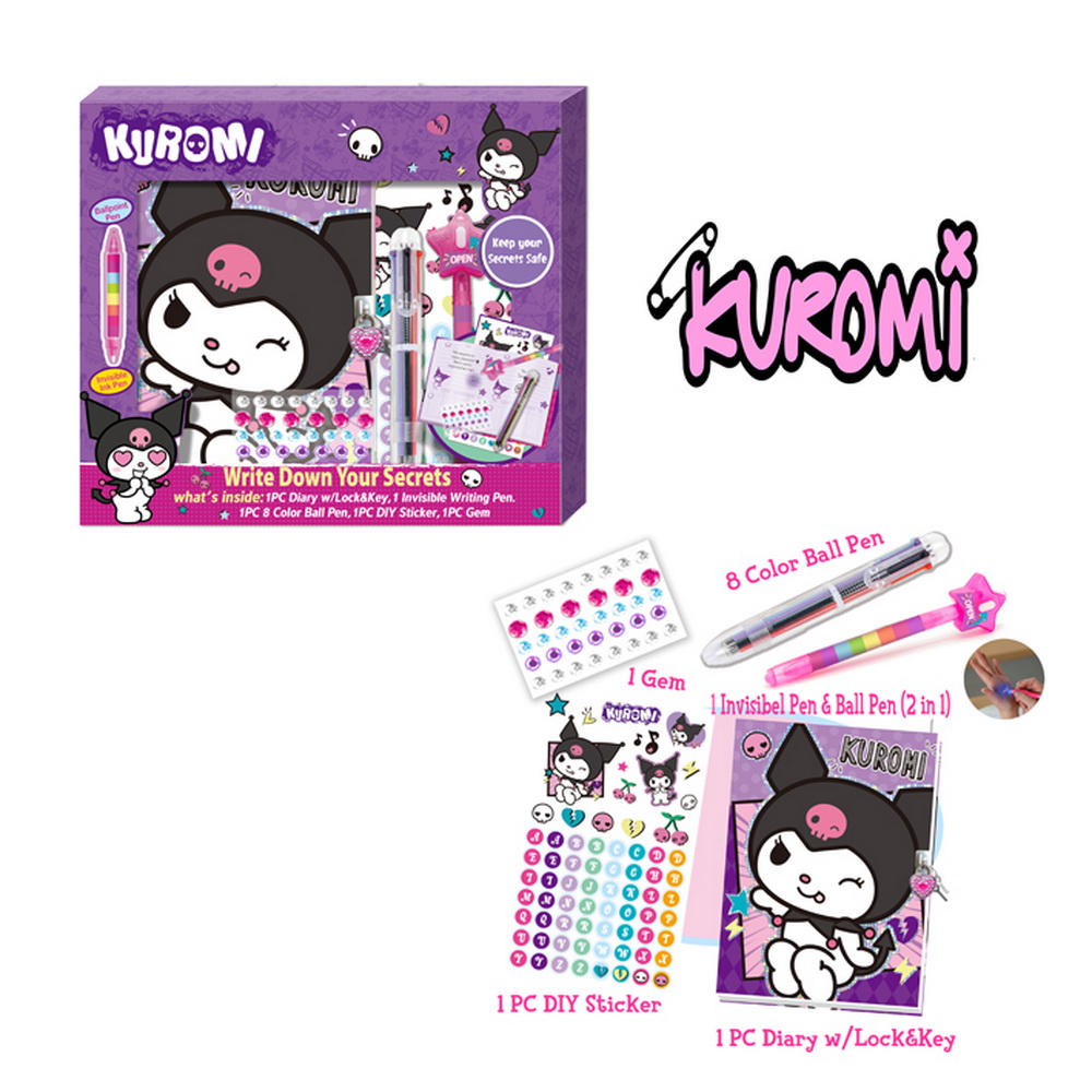 KUROMI DIARIO SECRETO CON CANDADO