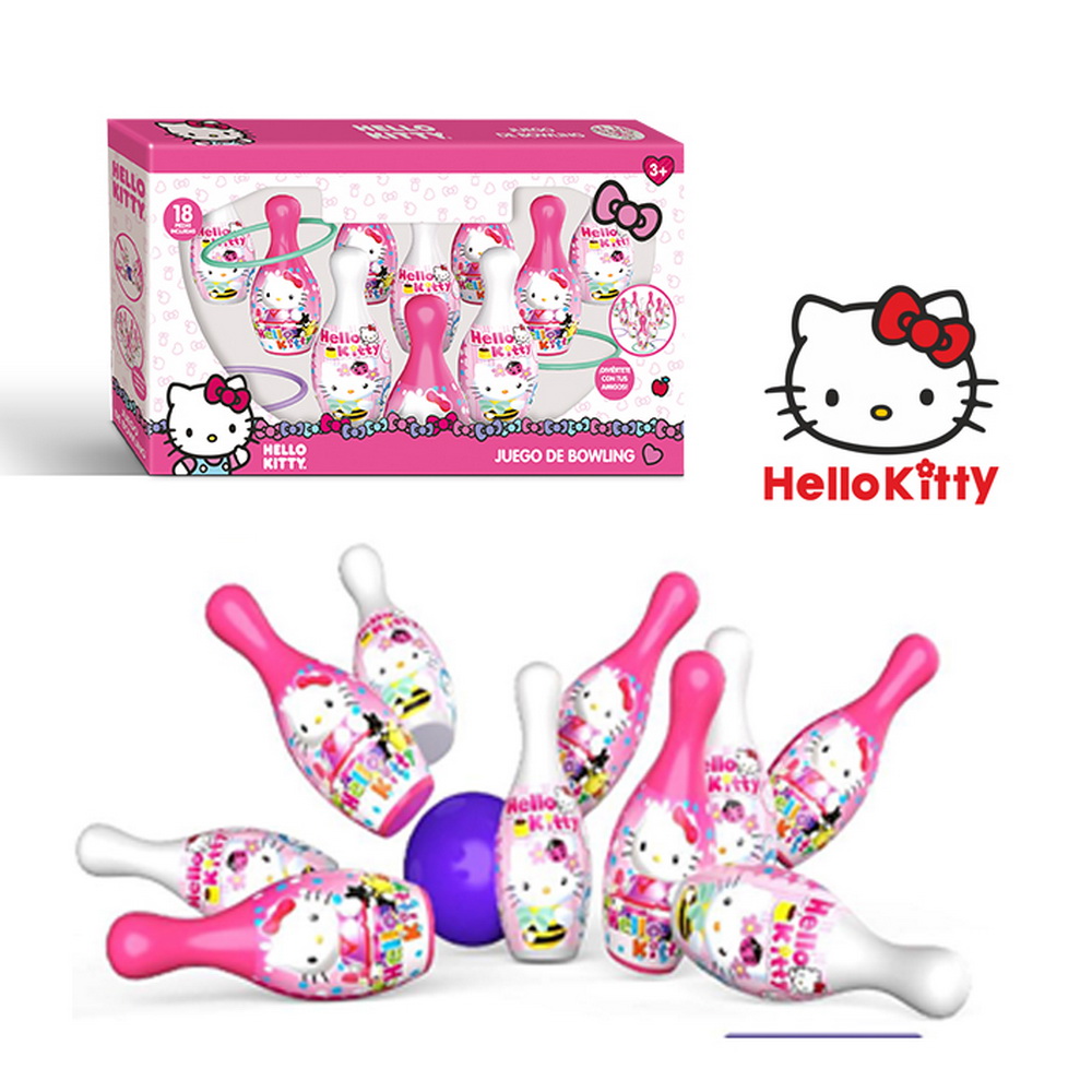 JUEGO BOWLING HELLO KITTY