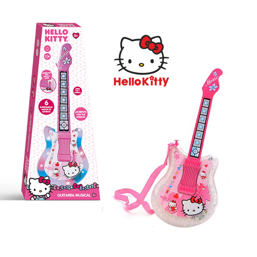 GUITARRA HELLO KITTY