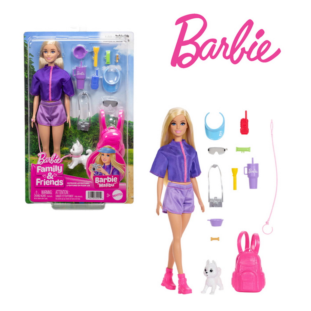 BARBIE CON MASCOTA