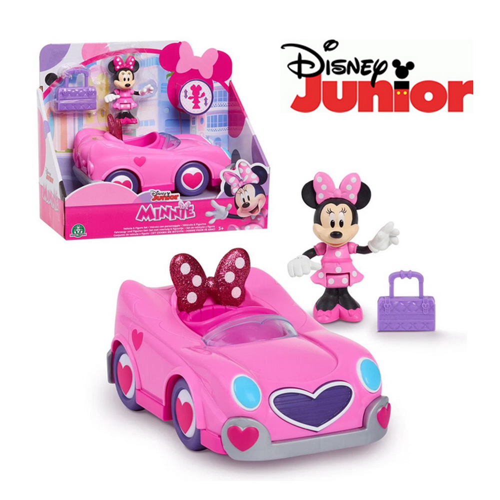 VEHICULO CON FIGURA MINNIE MOUSE