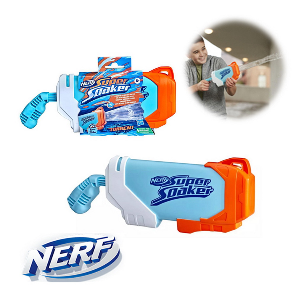 LANZADOR DE AGUA NERF SUPERSOAKER TORRENT