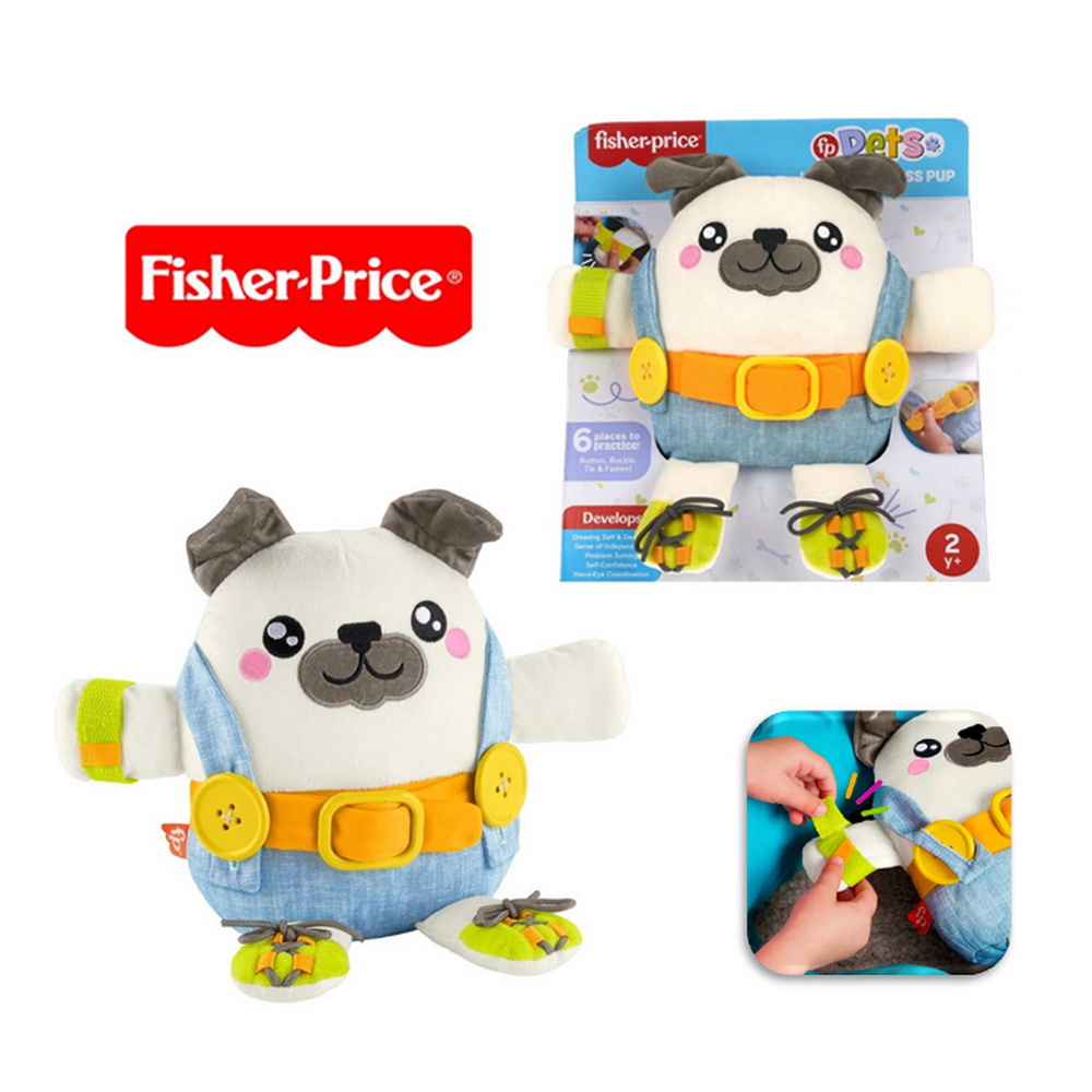 F-P PERRO PUG HORA DE VESTIRSE