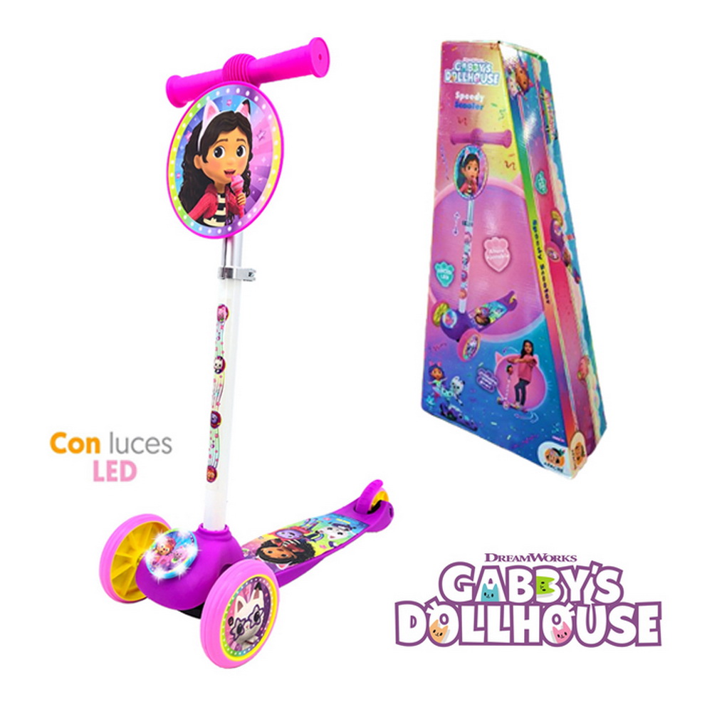 SCOOTER GABBYS DOLLHOUSE 3 RUEDAS